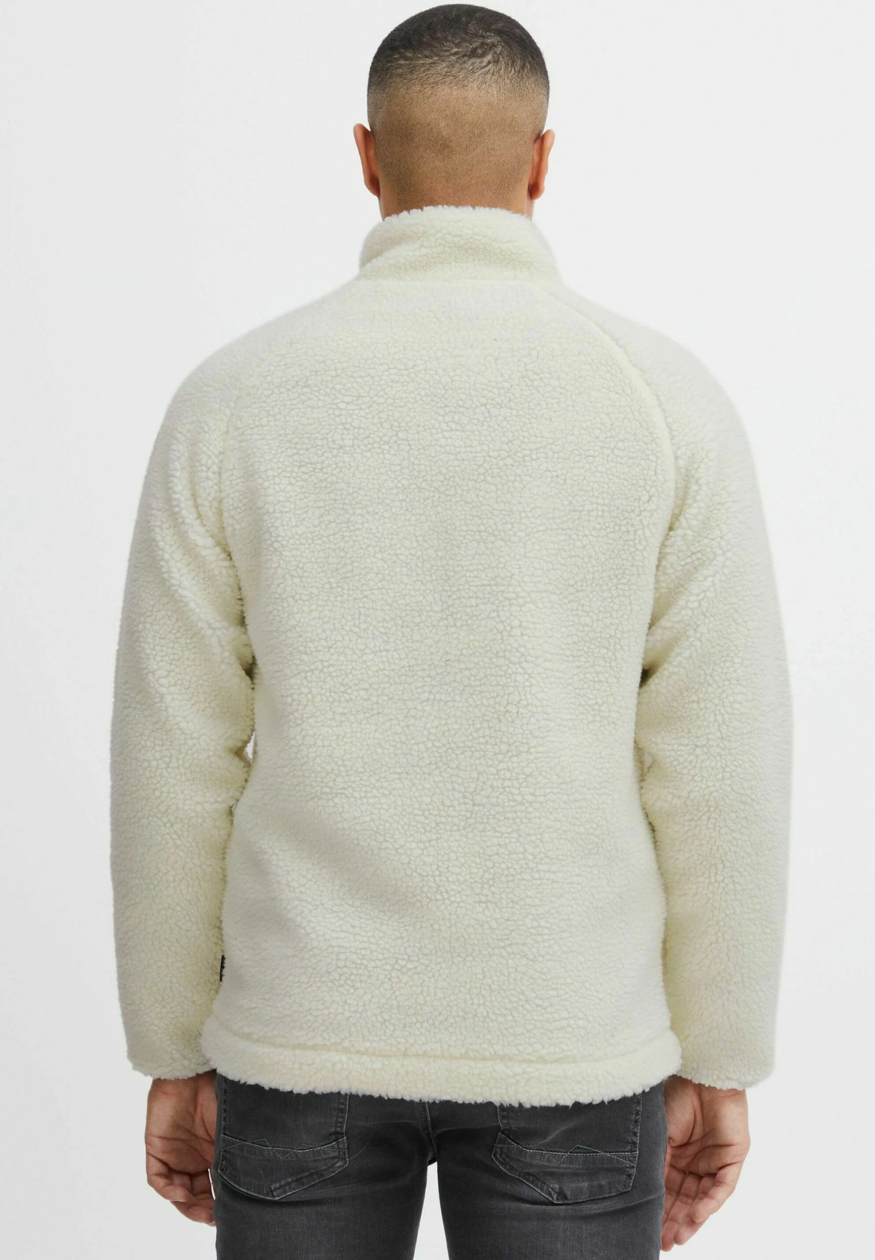 Indicode Jeans Idtrodie- Fleecejas - White Asparagus 3 Indicode Jeans Idtrodie- Fleecejas - White Asparagus - Afbeelding 3