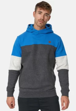 Indicode Jeans Olson - Hoodie - Baleine Blue