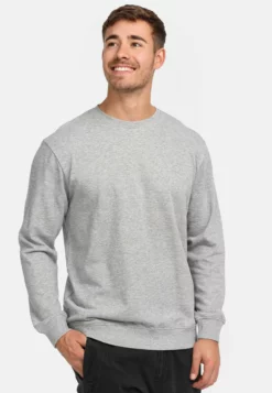 Indicode Jeans Holt - Sweater - Lt Grey Mix