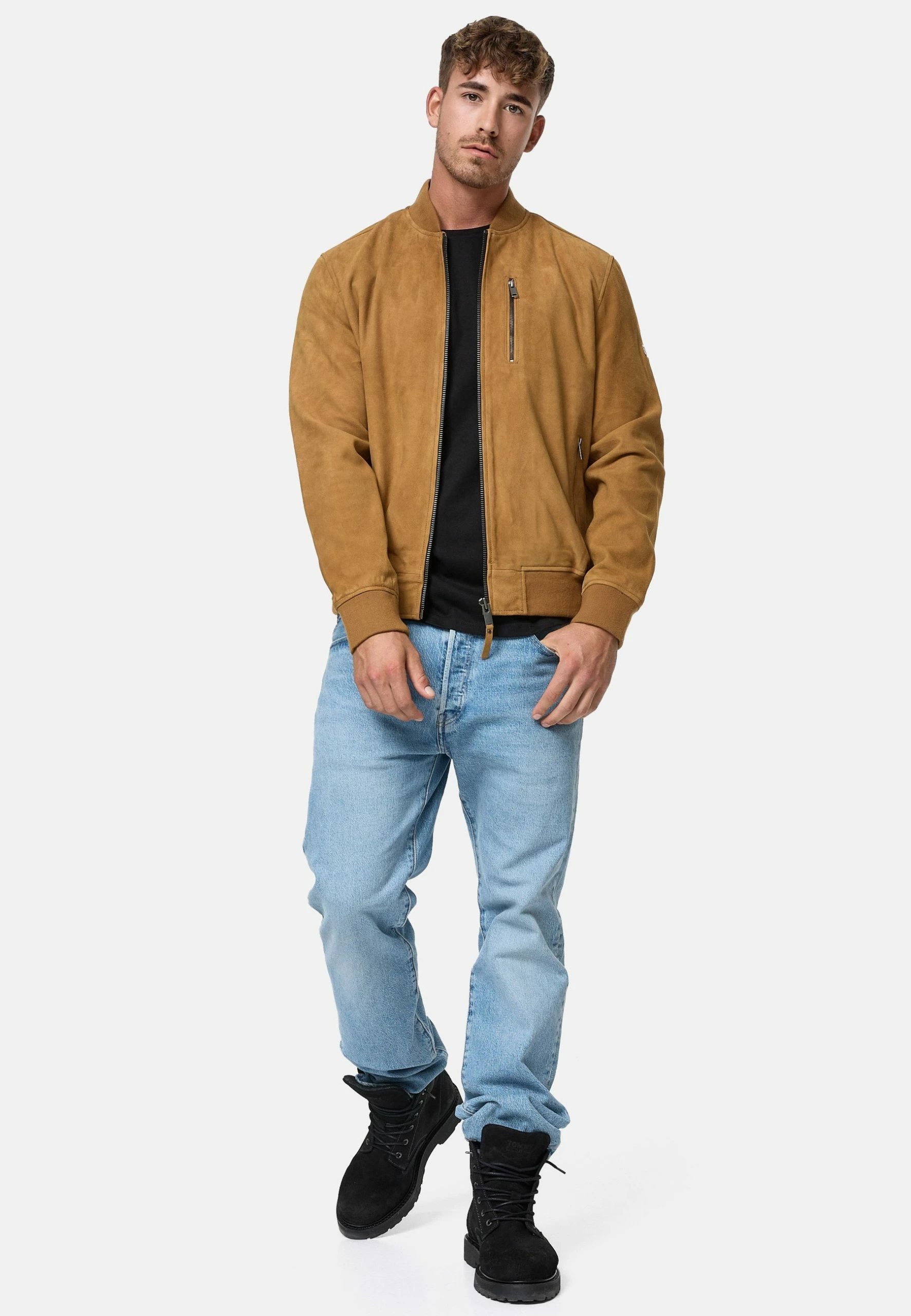 Indicode Jeans MADDOC - Leren Jas 2 Indicode Jeans MADDOC - Leren Jas - Afbeelding 2